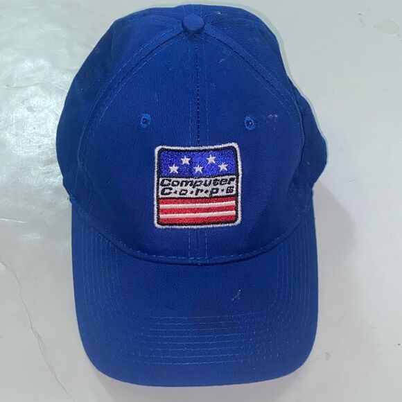 Port & Company Computer Corps Velcro Back 💯 Cotton Unixes Cap Hat 🧢 - Picture 1 of 6